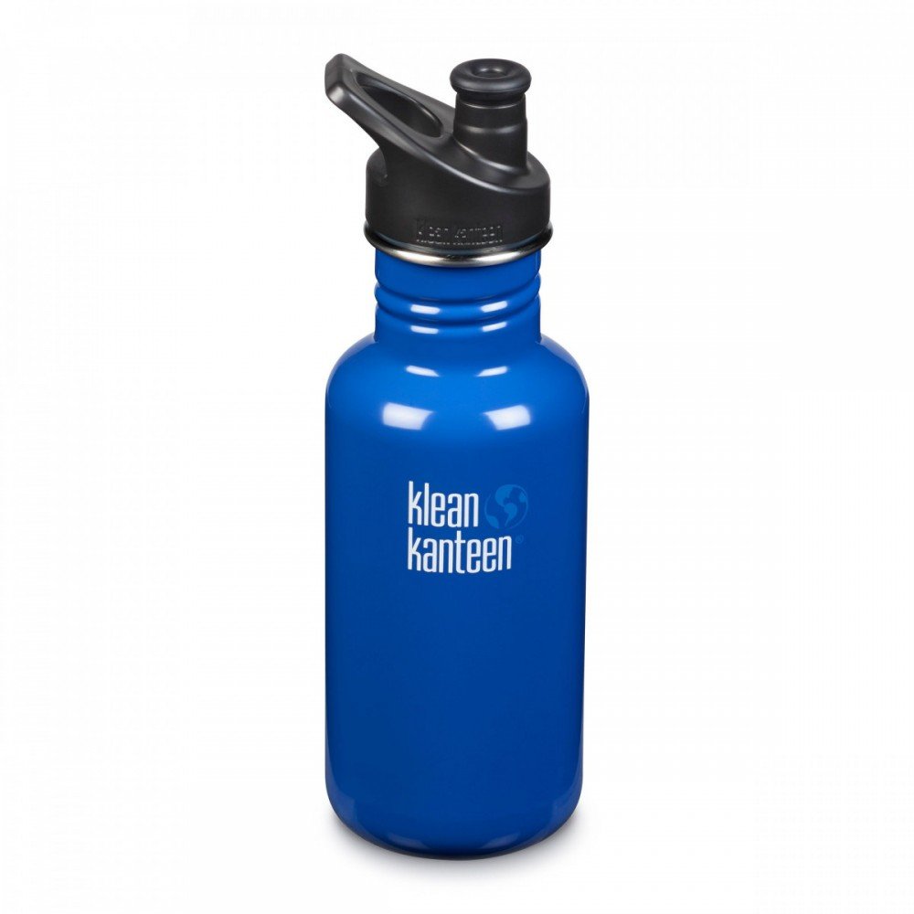Спортивна пляшка для води Klean Kanteen Classic Sport Cap 532 мл Coastal Waters