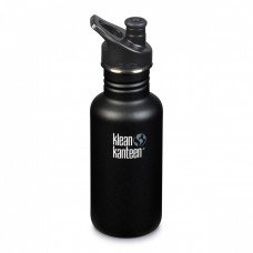 Спортивна пляшка для води Klean Kanteen Classic Sport Cap 532 мл Shale Black