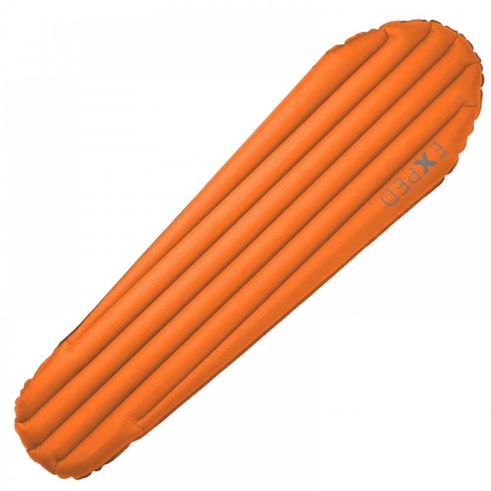 Килимок надувний (183x65см) + гермомішок-насос (42л) Exped Synmat Hl, помаранчевий