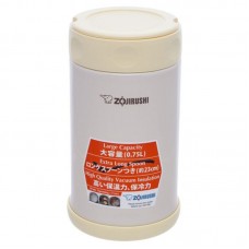 Термоконтейнер пищевой  Zojirushi SW-FBE75YP (ложка, 0,75л), желтый