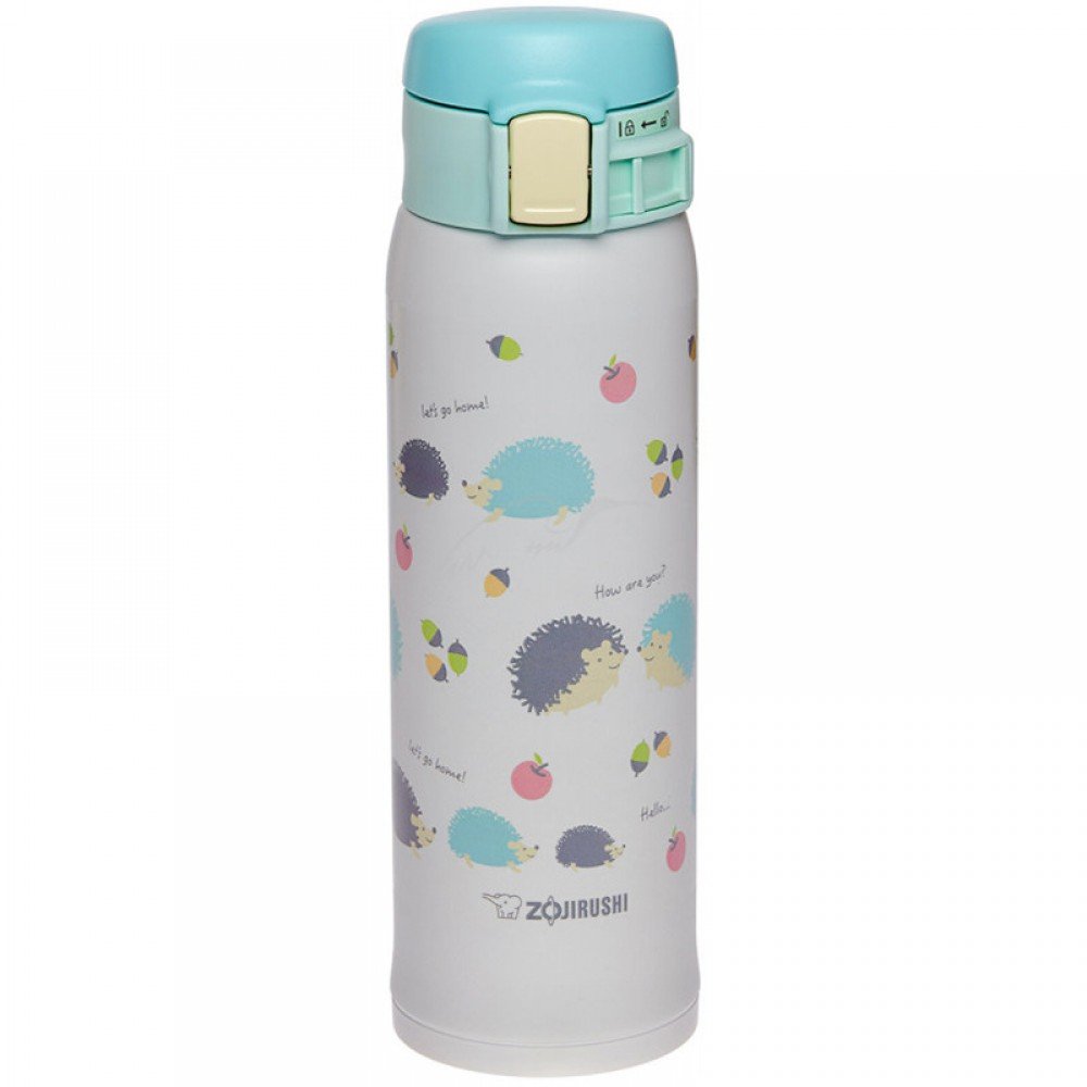 Термокухоль дитячий Zojirushi SM-SG48GK (0,48л), білий з їжаками