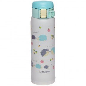 Термокухоль дитячий Zojirushi SM-SG48GK (0,48л), білий з їжаками
