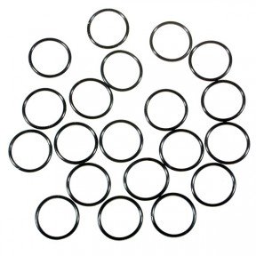 Водонепроникні кільця для ліхтарів (20 x 1.5mm), чорні