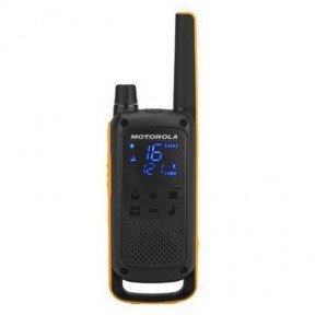 Рація Motorola Talkabout T82 Extreme (0,5W, PMR446, 446 MHz, до 10км, 16 каналів), 2шт, оранж-чорний