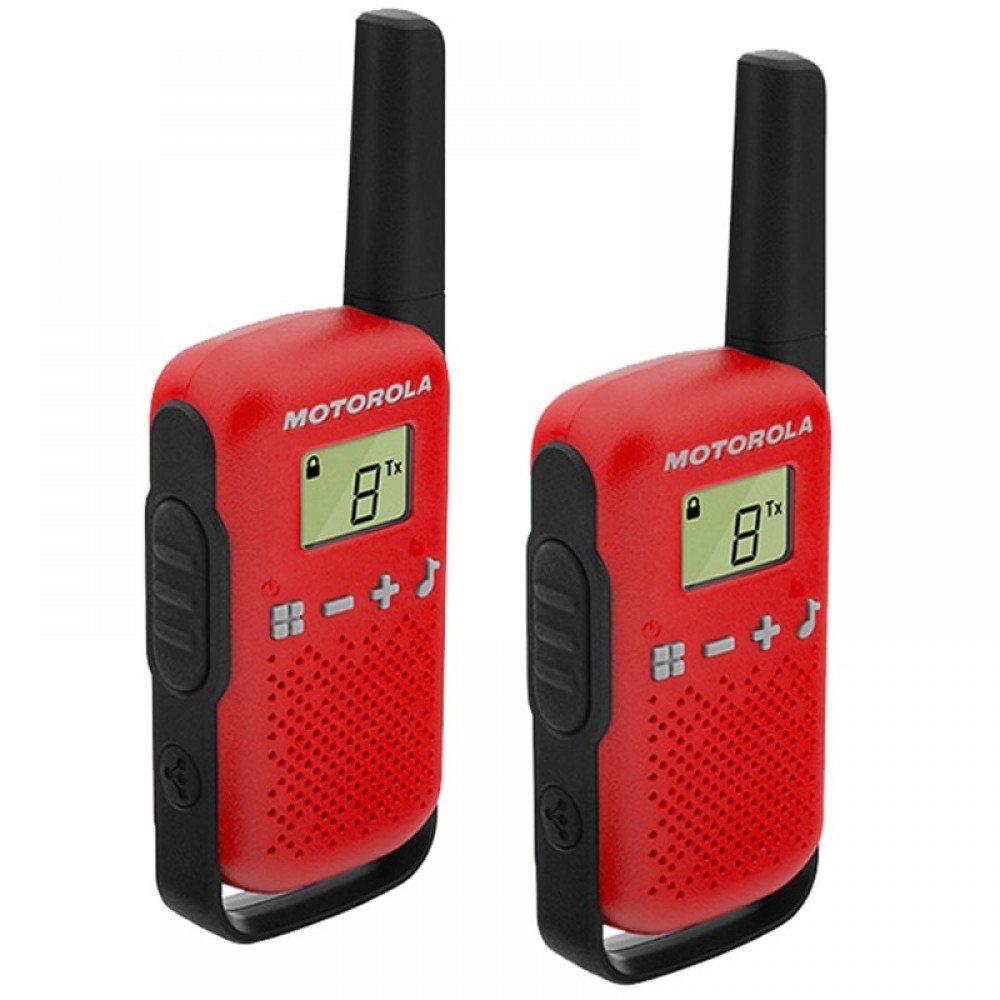 Рація Motorola Talkabout T42 TWIN PACK, червона