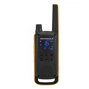 Рація Motorola T82 EXT Tourism (0,5W, PMR446, 446 MHz, до 10 км, 16 каналів, АКБ), чорна