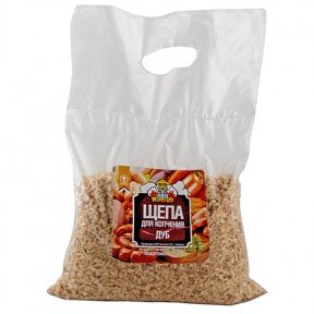 Тріска дуба для гарячого копчення Дід Коптенко (1кг)