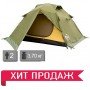 Намет Tramp Peak 2 v2 TRT-025-green зелений