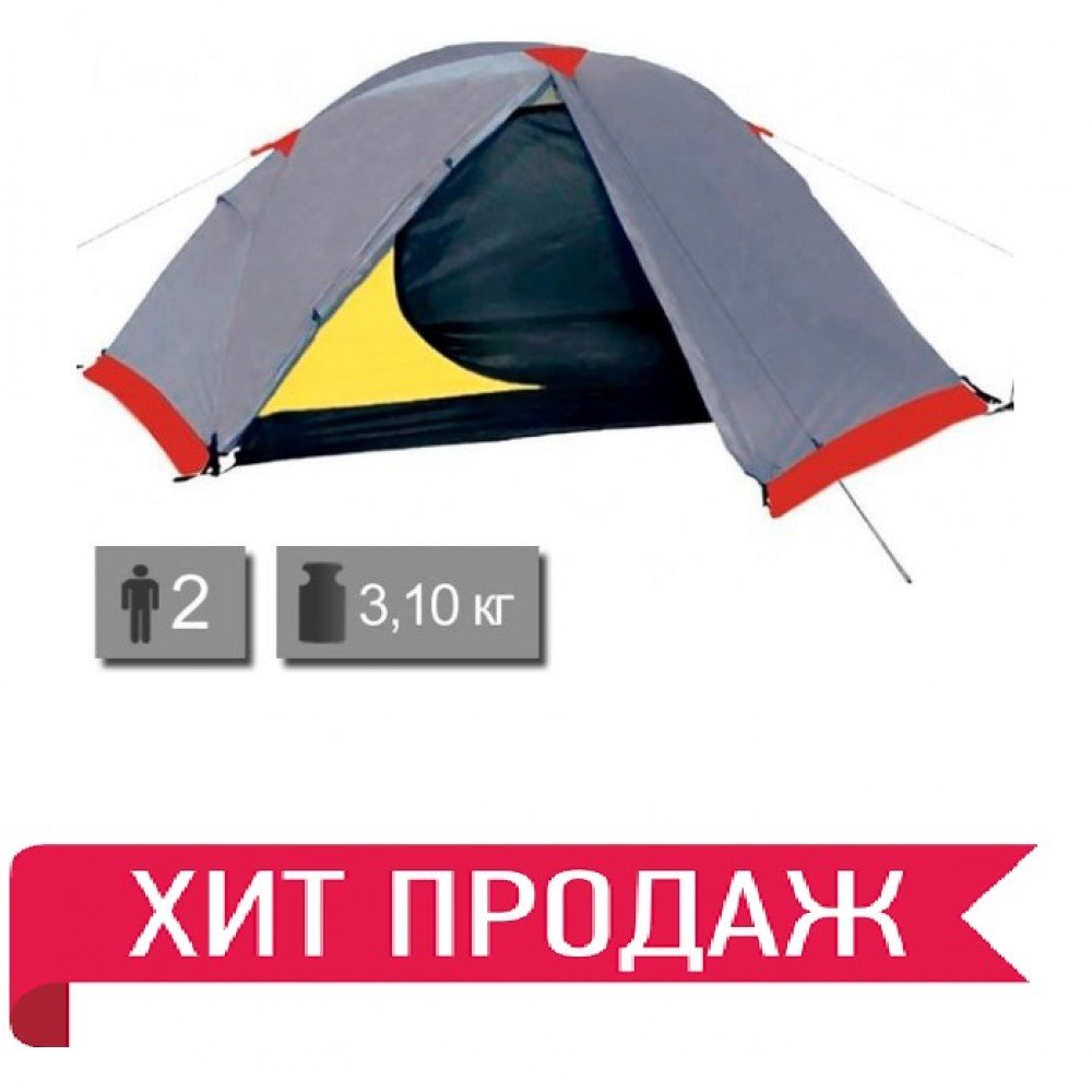 Намет Tramp Sarma 2 v2 TRT-030 сіра