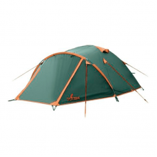 Палатка трехместная туристическая Totem Indi TTT-018 зеленая