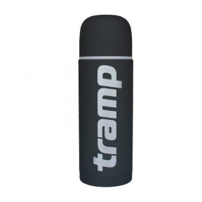 Термос Tramp Soft Touch TRC-108 (0,75 л), сірий