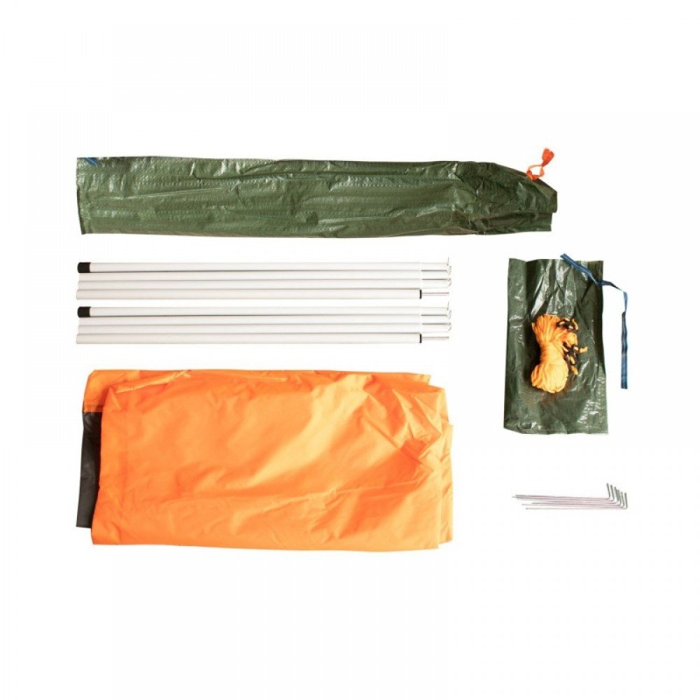 Тент Tramp Lite Tent (4400x4400мм), помаранчевий, 2 стійки