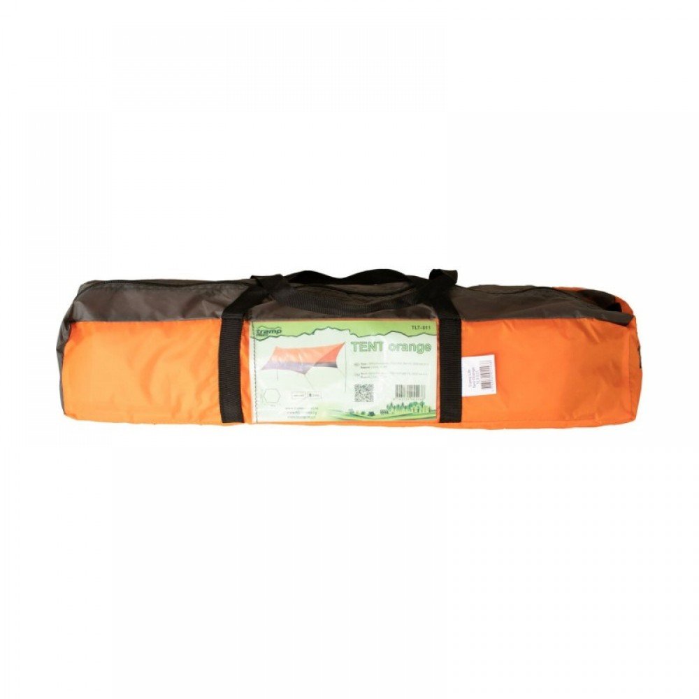 Тент Tramp Lite Tent (4400x4400мм), помаранчевий, 2 стійки