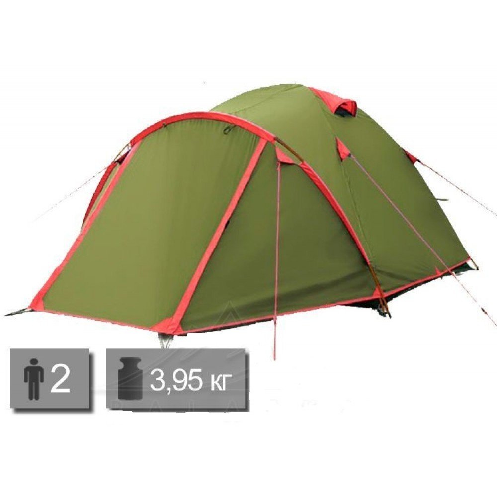 Намет двомісний туристичний Tramp Lite Camp 2 TLT-010_oliva