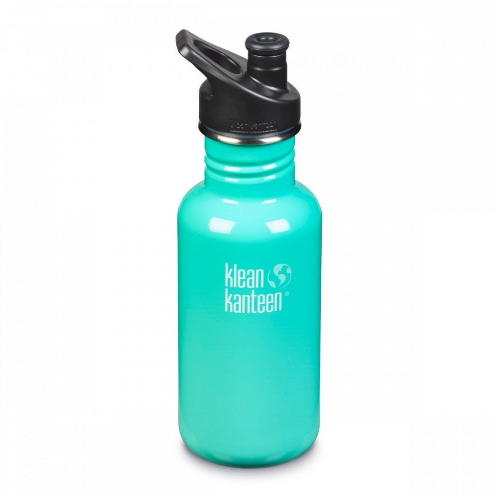 Спортивна пляшка для води Klean Kanteen Classic Sport Cap 532 мл Sea Crest