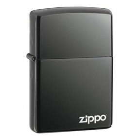 Запальничка Zippo Black Ice with Logo, 150ZL