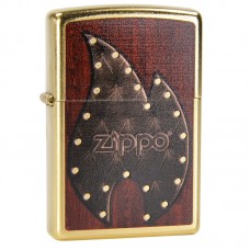 Запальничка Zippo Leather Flame, 28832