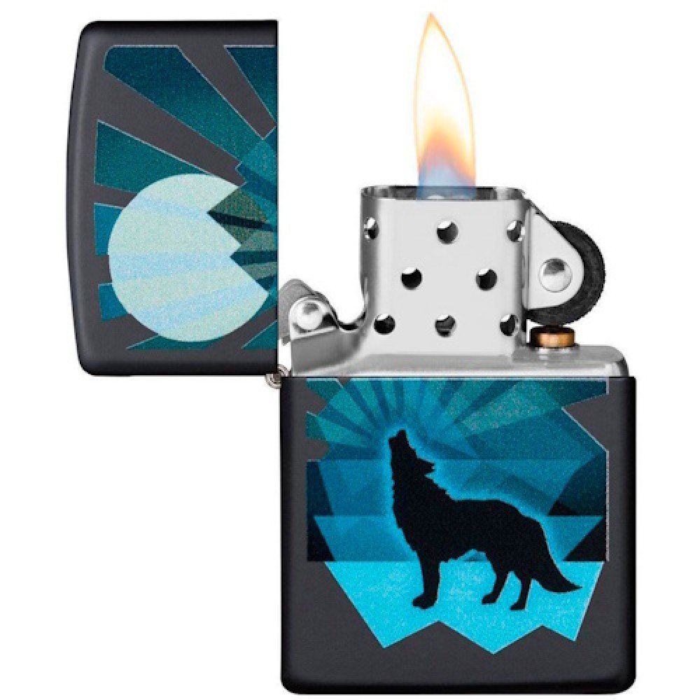 Запальничка Zippo Wolf And Moon Design 29864