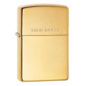 Запальничка Zippo Reg High Polish Brass, 254