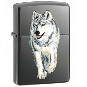 Запальничка Zippo Wolf Black Ice, 769