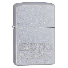 Запальничка Zippo Logo, сталева