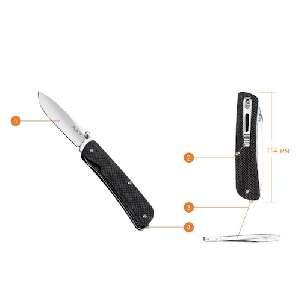 Ніж складаний, мультитул Ruike Trekker LD11-B