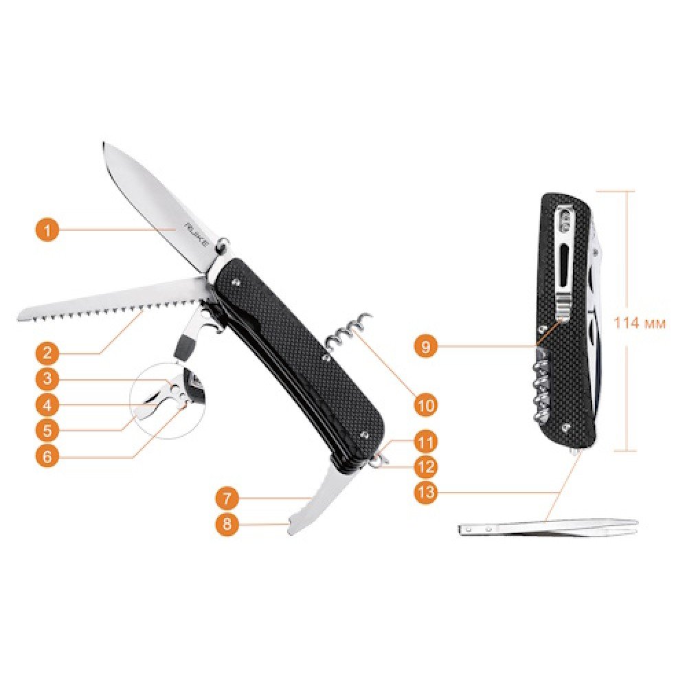 Ніж складаний мультитул Ruike Trekker LD32-B