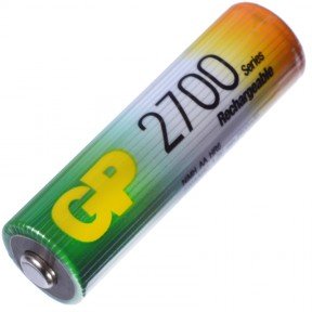 Акумулятор нікель-металогідридний Ni-MH AA (R6) GP, 1.2V (2700mAh)