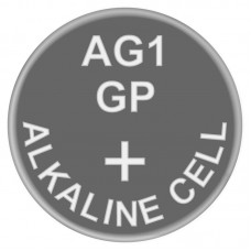 Батарейка годинникова лужна AG1 (LR60, LR620, GP164) GP 1.5V