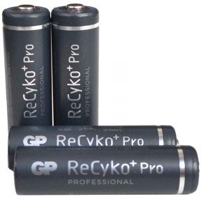Акумулятор нікель-металогідридний Ni-MH AA GP ReСyko+Pro, 1.2V (2000mAh), 4шт. у блістері