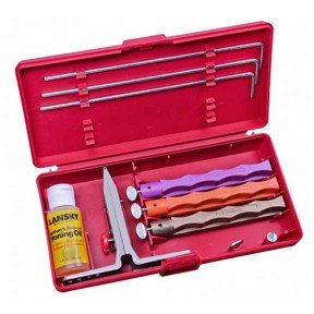Верстат точильний універсальний Lansky Standard Diamond Sharpening System, 3 камені, в кейсі