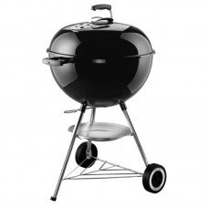 Гриль на вугіллі з термометром Weber Classic Kettle (550x550x890мм), чорний