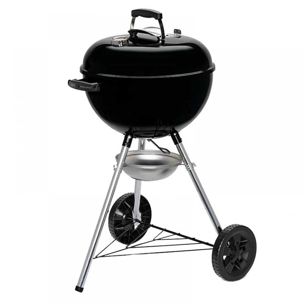 Гриль на вугіллі Weber Original Kettle E-4710 (970х600х570мм), чорний, (подряпини)