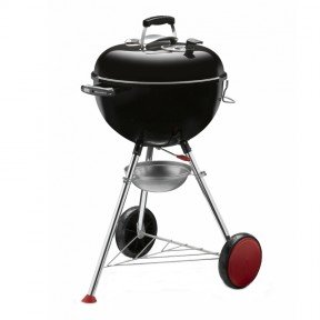 Гриль на вугіллі Weber Kettle Plus, GBS (970x580x620мм), чорний