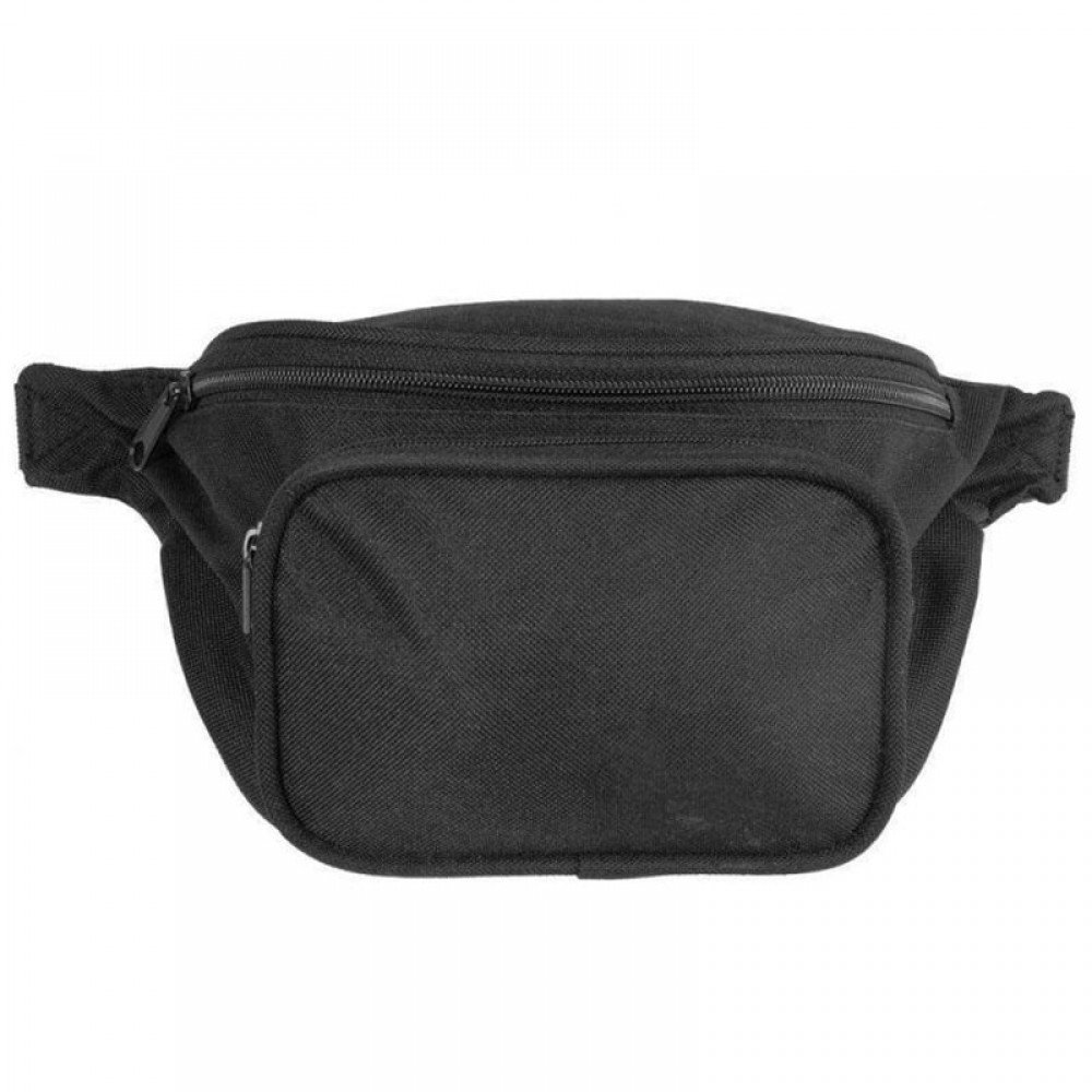 Сумка поясна Mil-Tec Fanny Pack (250x140x80мм), чорна