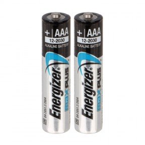 Батарейка лужна Alkaline AAA Max Plus (LR03) Energizer 1.5V, 2шт. у блістері