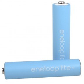 Акумулятор нікель-металогідридний Ni-MH AAA (HR03) Panasonic Eneloop Lite 1.2V (550mAh), 2 шт.