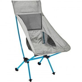 Стілець складаний туристичний SKIF Outdoor Catcher M (550х580х810мм), сірий-синій