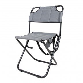 Стілець "Богатир" d22 мм (Сірий меланж)