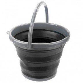 Відро складане Summit Pop 10 л Black/Grey