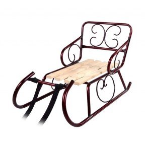 Санки «Смерека» бордові