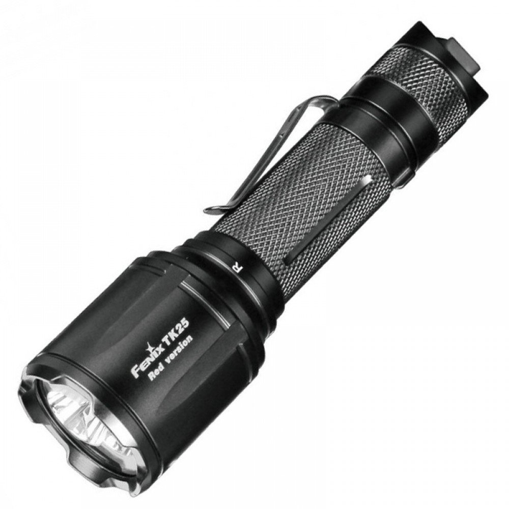 Ліхтар Fenix TK25 Red (Cree XP-G2 + Cree XP-E2, 1000 люмен, 8 режимів, 1x18650)