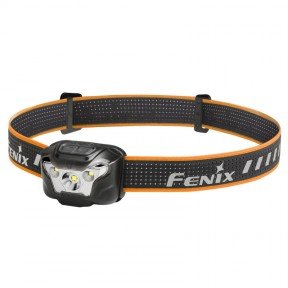 Ліхтар налобний Fenix HL18R (Cree XP-G3, 400 люмен, 7 режимів, 3xААА, USB), чорний, комплект