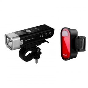 Велофара Fenix BC25R + задній ліхтар BC05R комплект