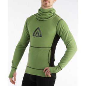 Худи чоловік. Aclima WarmWool Hood Sweater Men Forest Green/Black L