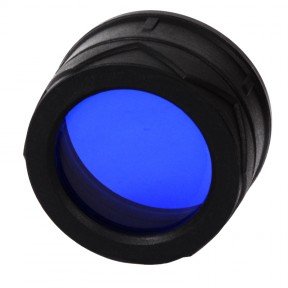 Дифузор фільтр для ліхтарів Nitecore NFB34 (34mm), синій