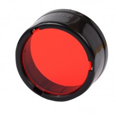 Дифузор фільтр для ліхтарів Nitecore NFR25 (25mm), червоний