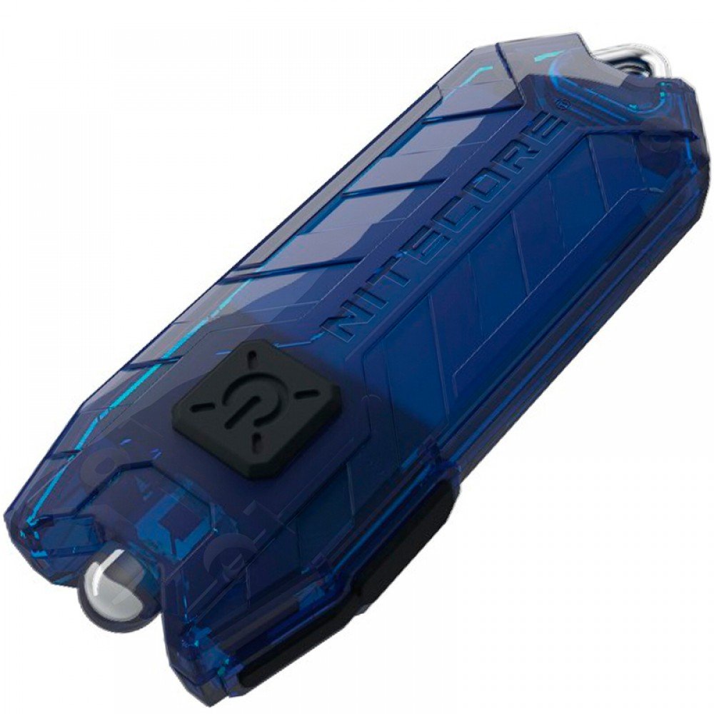Ліхтар наключний Nitecore TUBE v2.0 (1 LED, 55 люмен, 2 режими, USB), синій