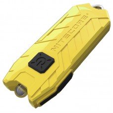 Ліхтар наключний Nitecore TUBE v2.0 (1 LED, 55 люмен, 2 режими, USB), жовтий