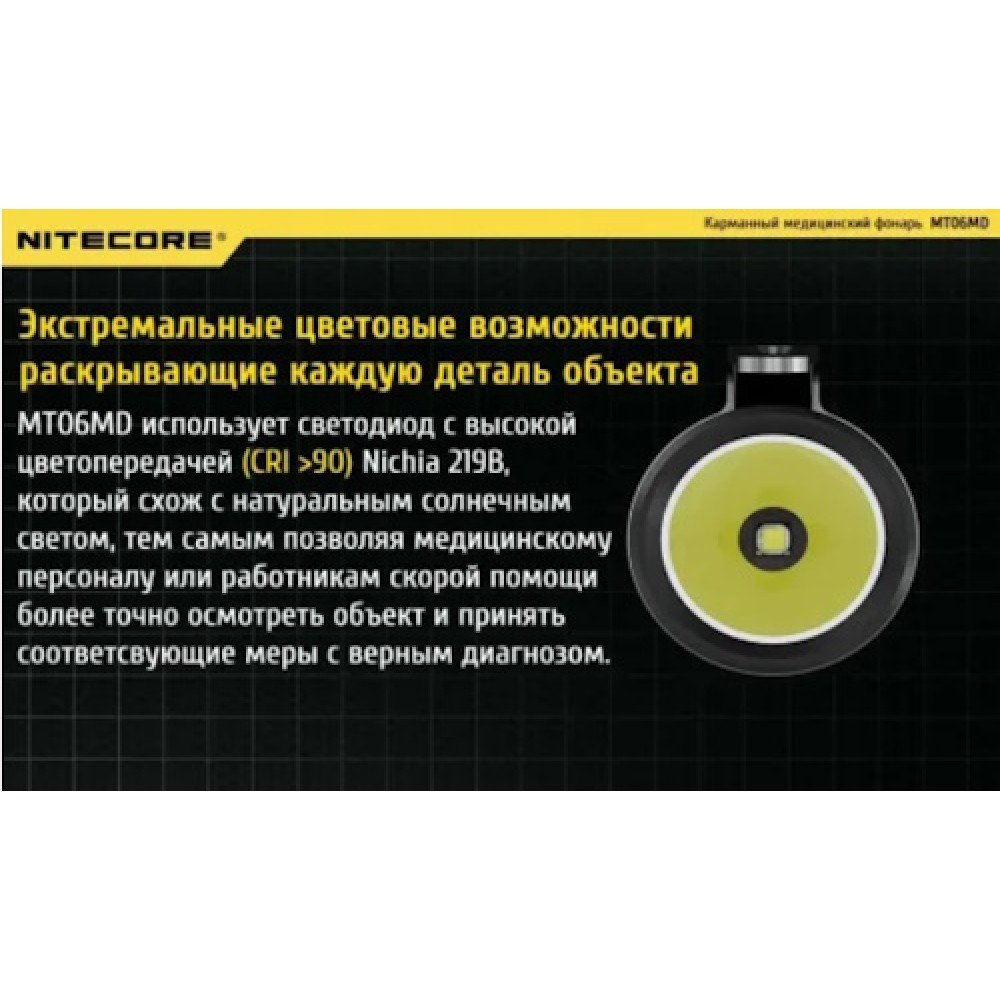 Ліхтар Nitecore MT06MD